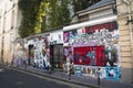 House of Serge Gainsbourg in Paris Royalty Free Stock Photo